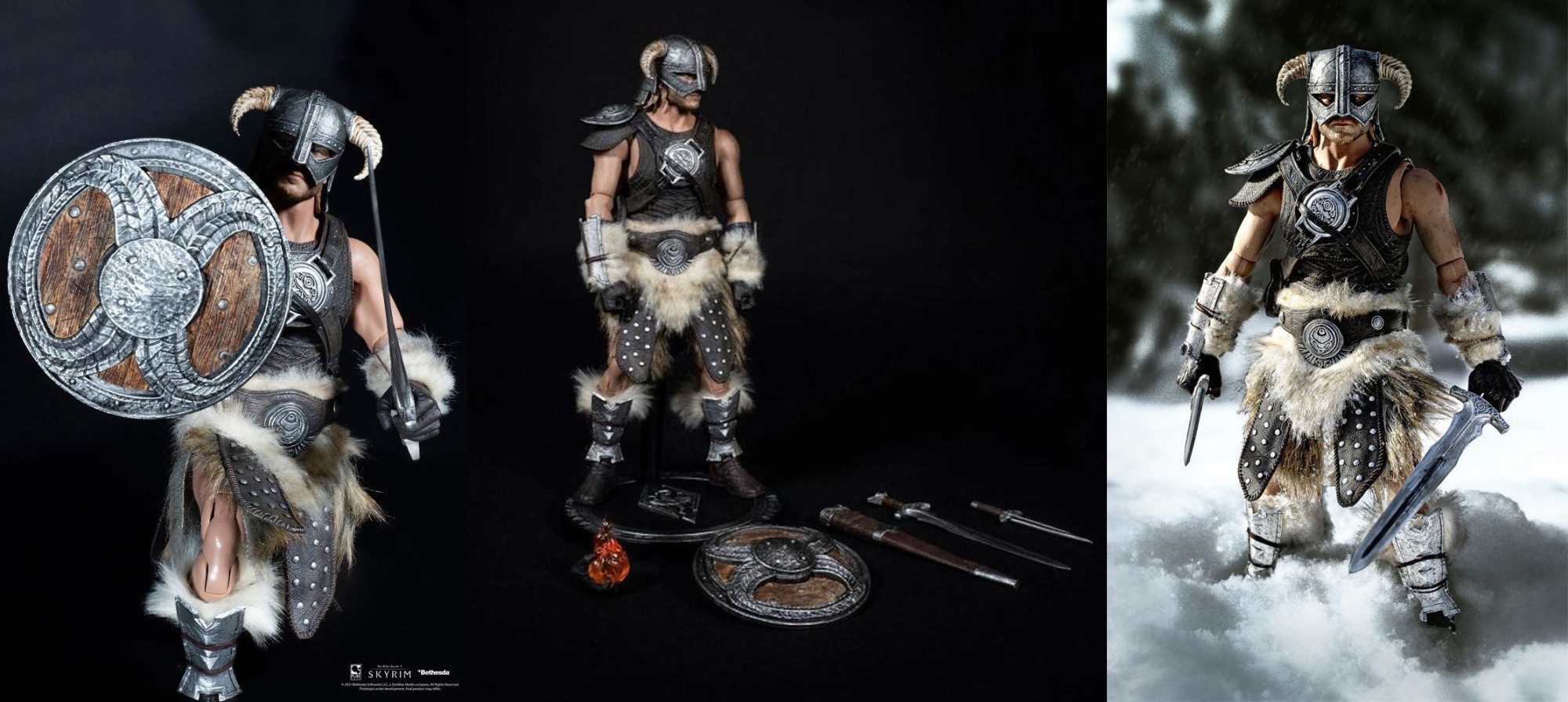 Pure Arts Actionfigur The Elder Scrolls V Skyrim 1/6 Dragonborn 32 cm Actionfigur Standard E
