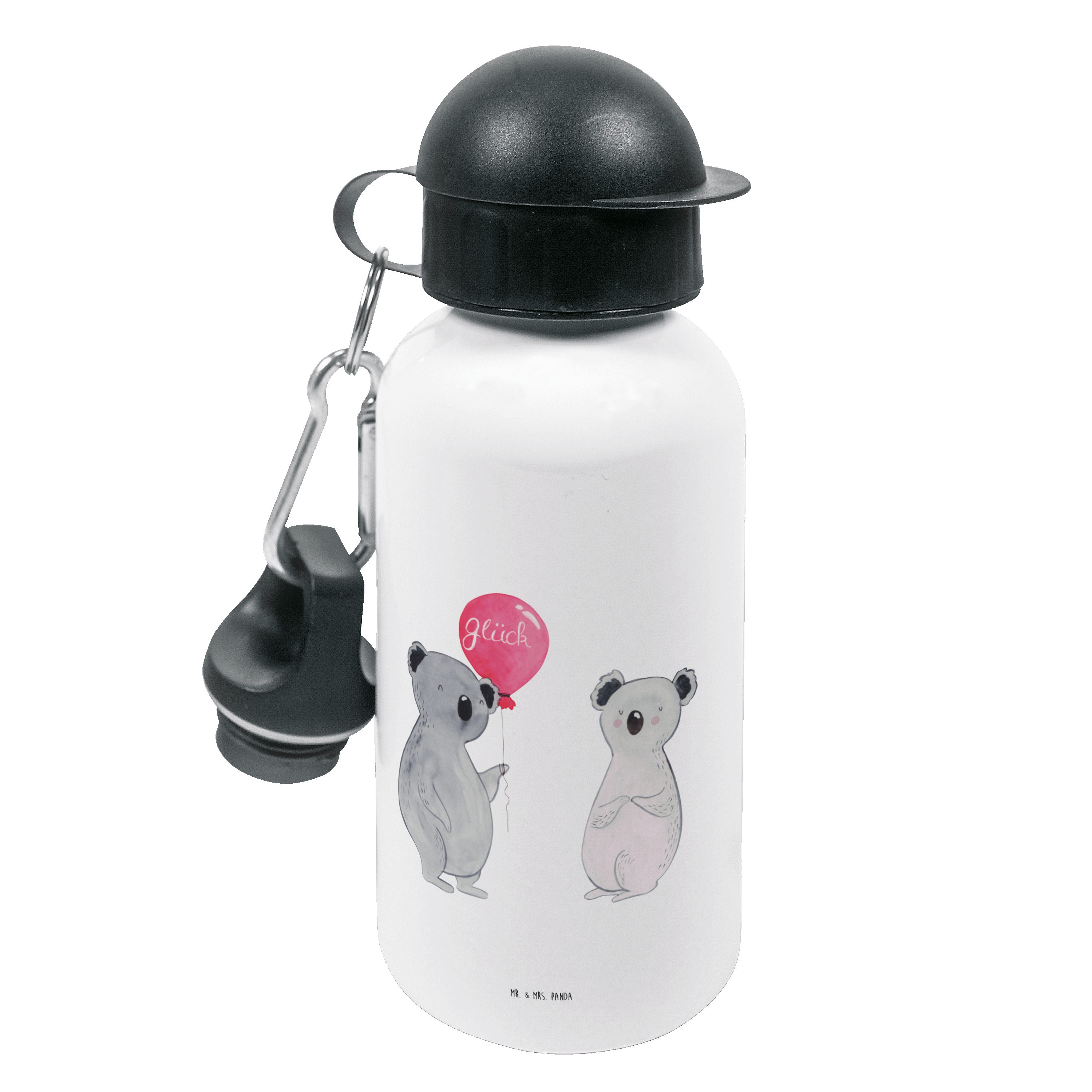 Panda Luftballon Geburtstag, Geschenk, Kinder, Mr. Koalabär, - Weiß & Trinkflasche - Gru Koala Mrs.