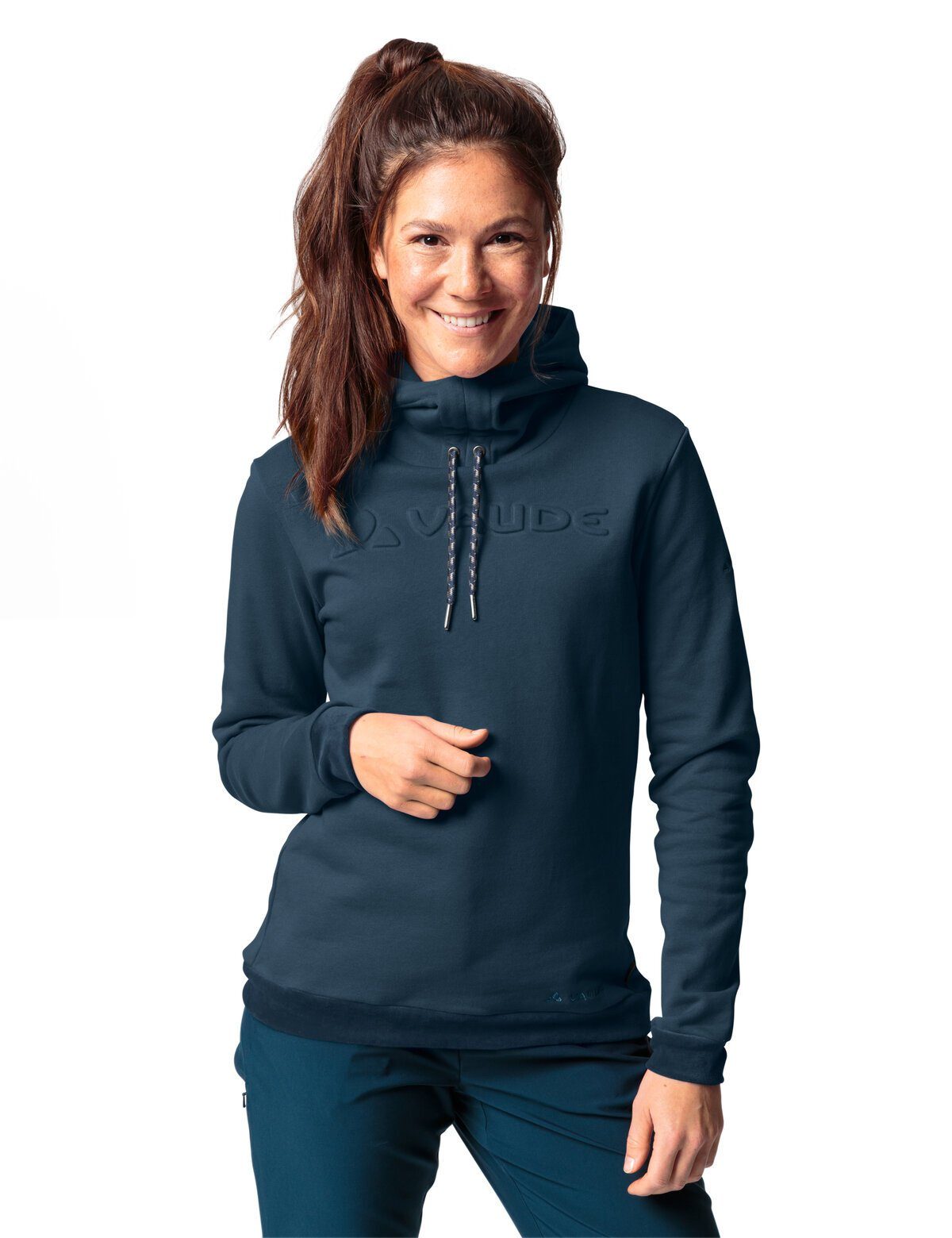 VAUDE Rundhalspullover Women's (1-tlg) Hoody dark sea III Manukau