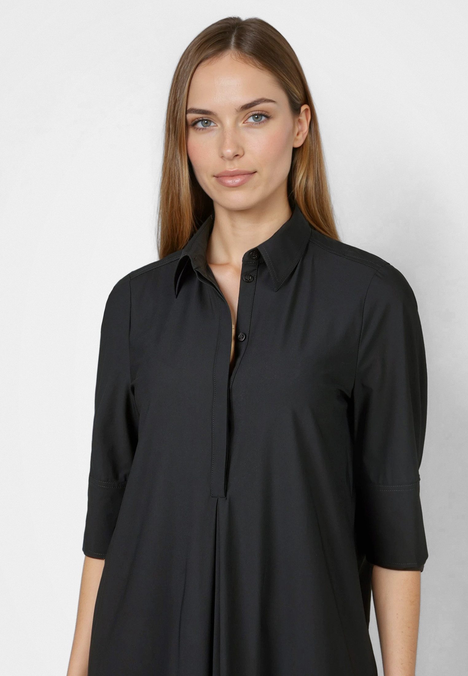 MARC AUREL Midikleid aus technischem Jersey