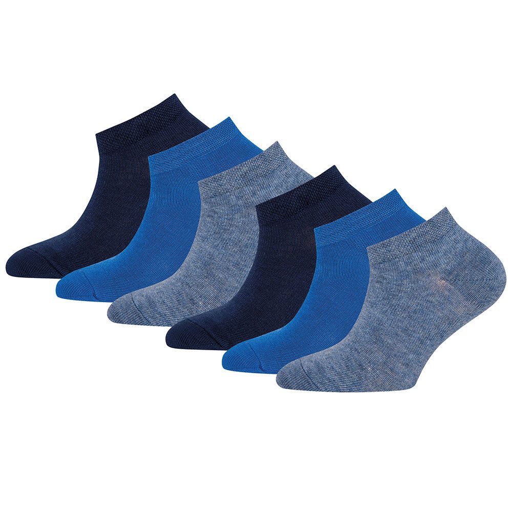 Ewers Sneakersocken Sneaker Socken 6er Pack Uni (6-Paar)