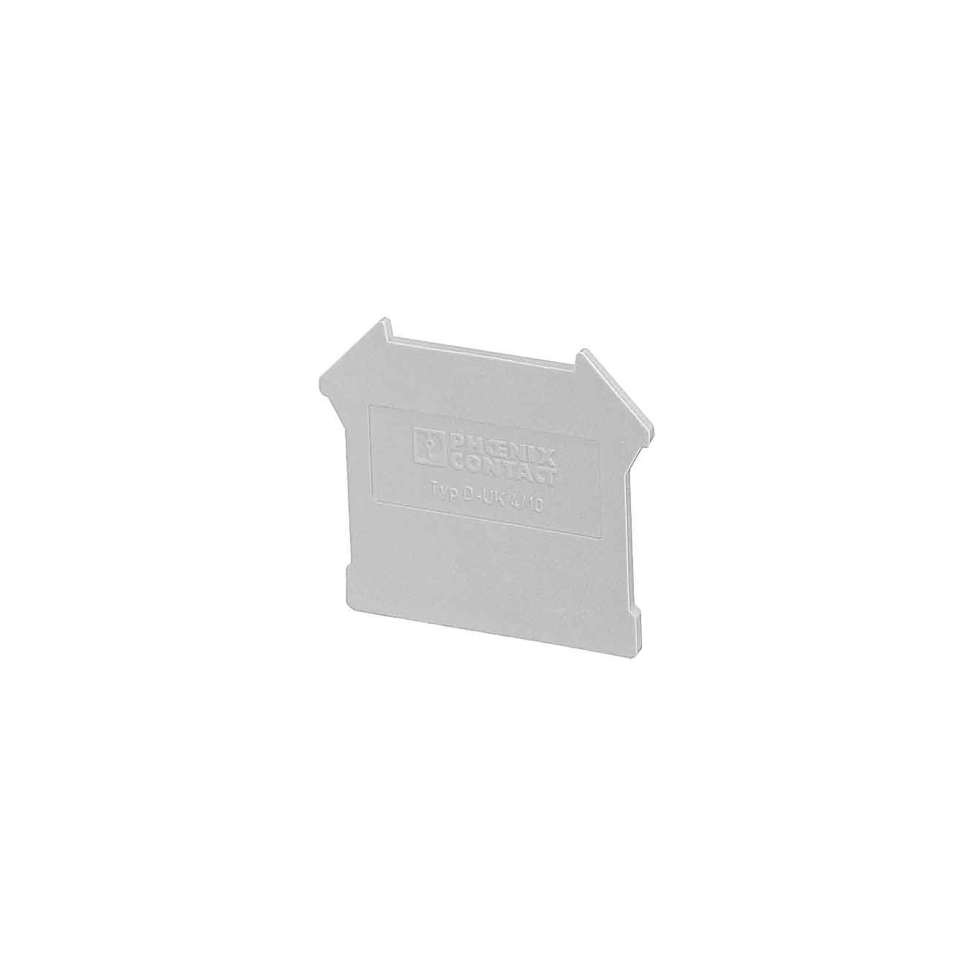 Phoenix Contact Abdeckplatte Phoenix Contact Deckel 42,5x1,8x35,9mm gr D-UK 4/10