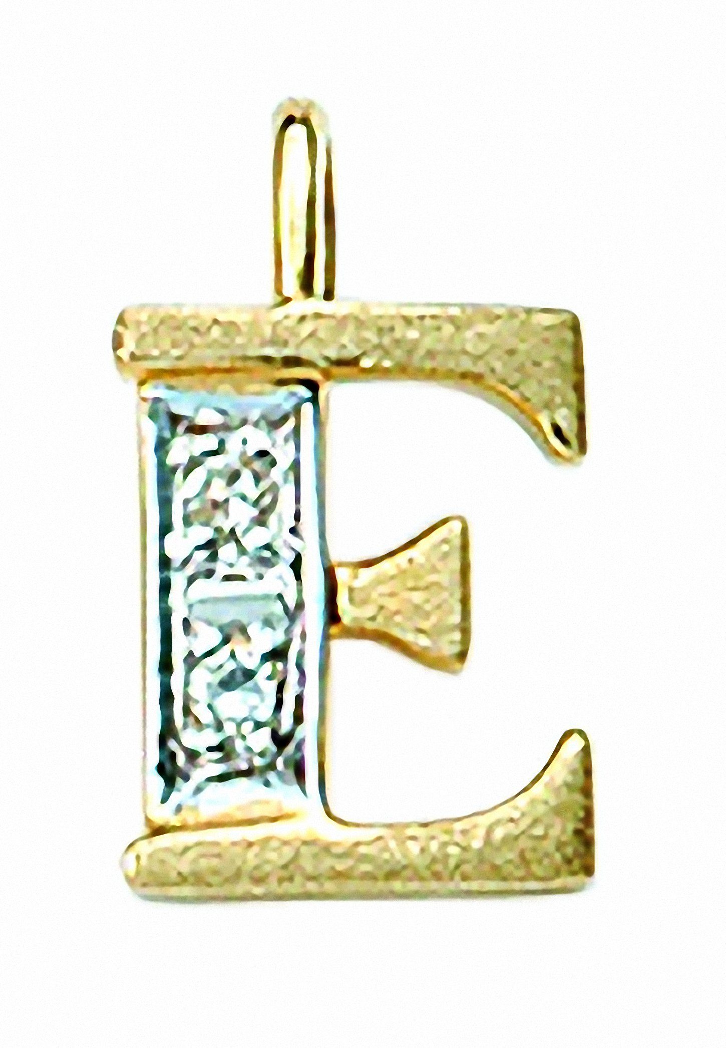 Adelia´s Buchstabenanhänger 585 Gold Buchstabenanhänger mit Diamant, mit Diamant Goldschmuck für Damen & Herren