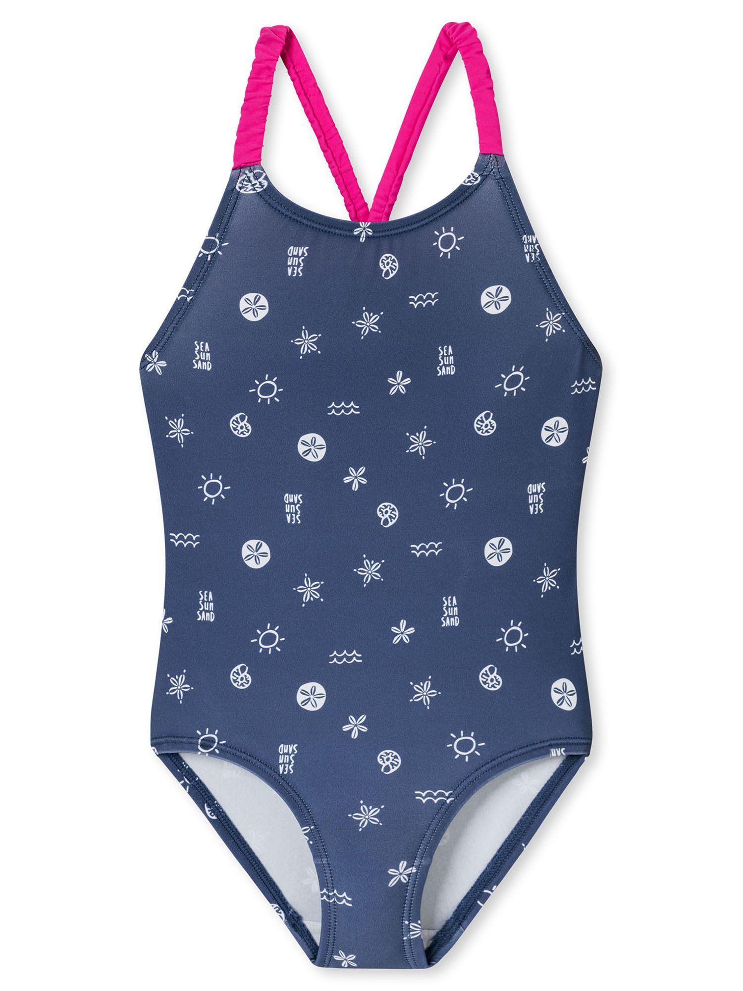 Schiesser Badeanzug Aqua Kids Schwimmanzug, Einteiler, Bademode
