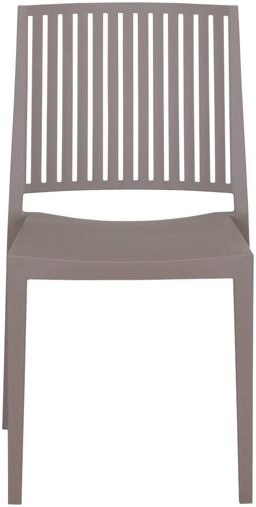 Siena Garden Gartensessel Lane 2er Set Stapelstuhl taupe (Set, 2-St), Gestell, Polypropylen/Glasfaser