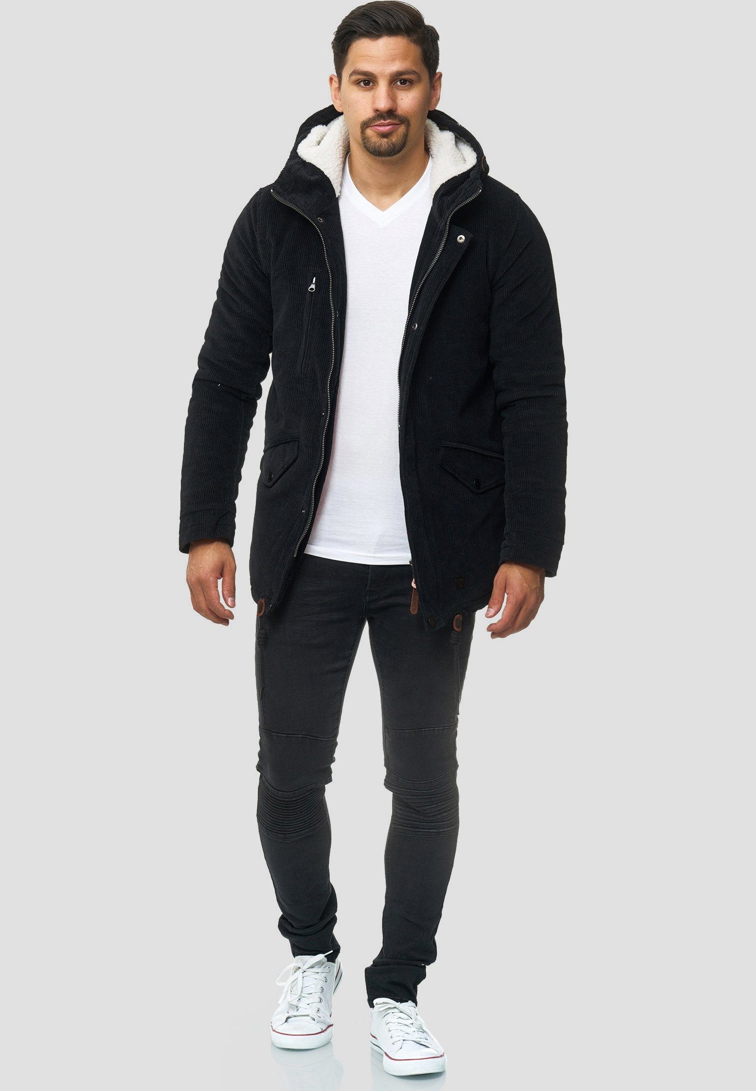 Indicode Winterjacke Dudley Black | Jacken