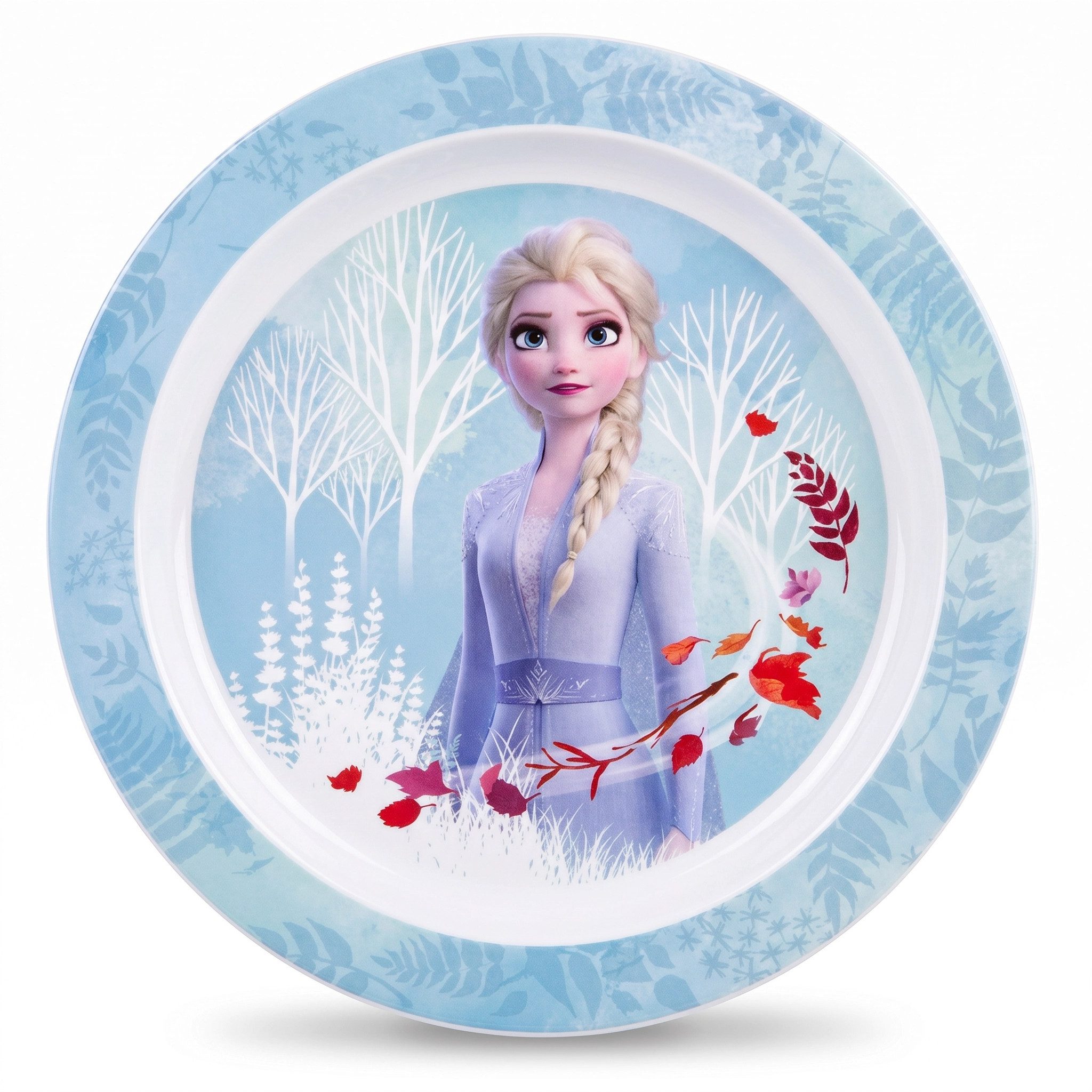 Disney Kindergeschirr-Set Disney Die Eiskönigin Elsa Kinder Geschirr-Set 3 teilig (3-tlg), 1 Personen, BPA-Frei, Becher Teller Schüssel – Bild 4 von 4