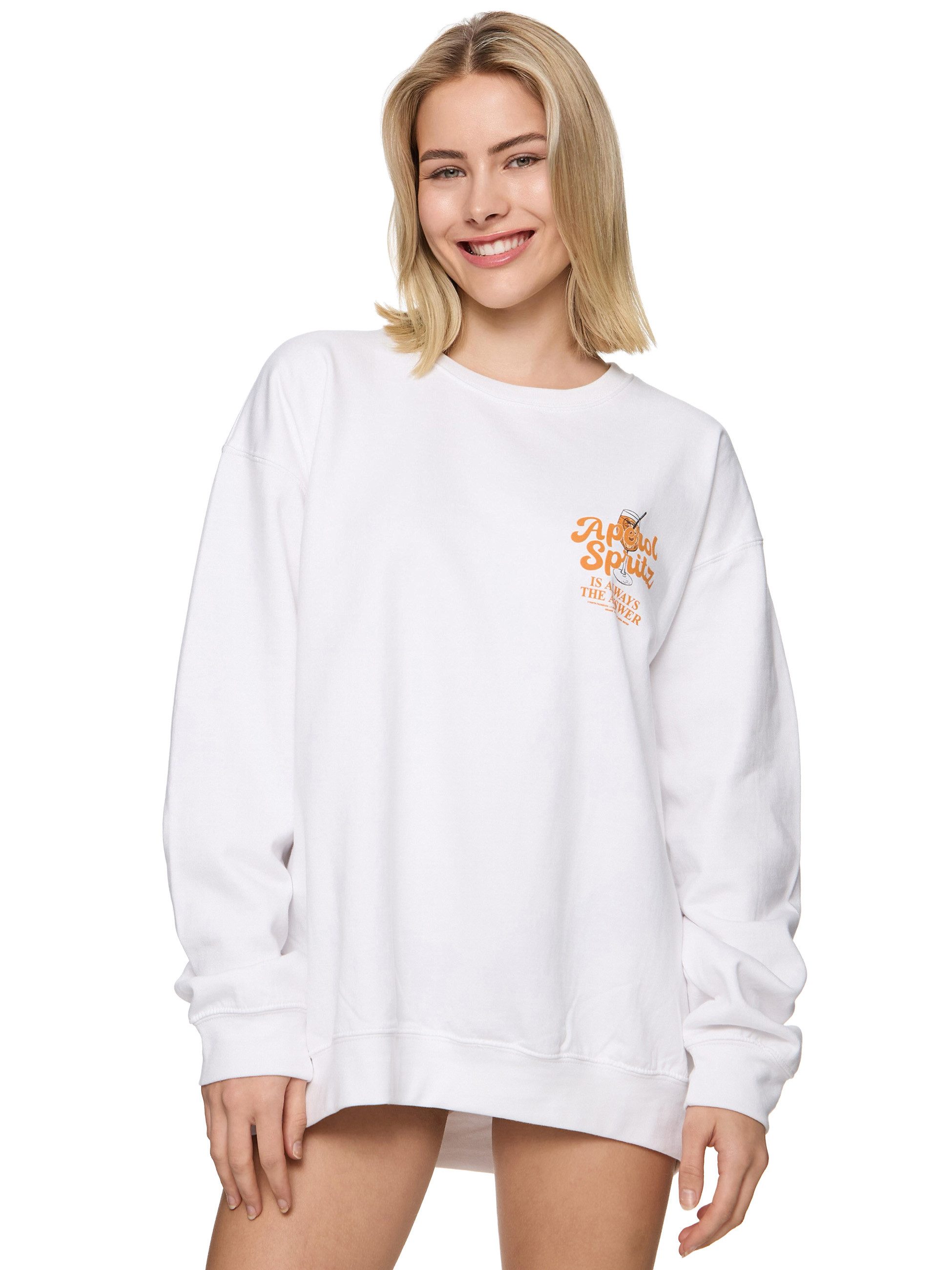 Worldclassca Sweatshirt Worldclassca Oversized Sweatshirt Aperol Spritz Pri günstig online kaufen