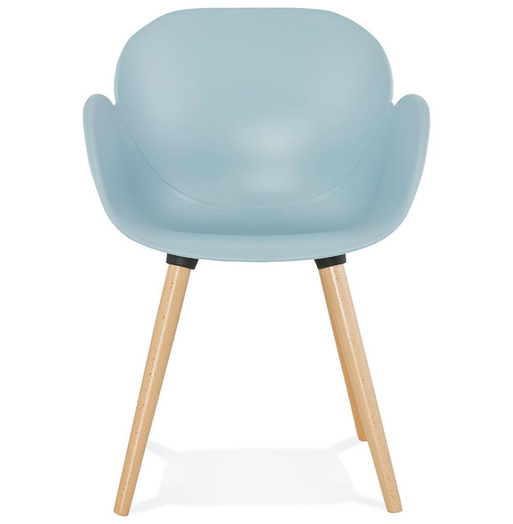 KADIMA 59 x 59,5 Plastic x Sessel ODIN (blue) Esszimmerstuhl Polym DESIGN Blau