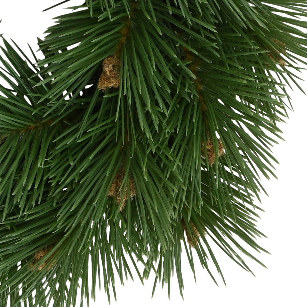 Posiwio Dekokranz Dekokranz CHRISTMAS GREEN grün Kranz aus Kiefernzweigen D35cm Türdeko