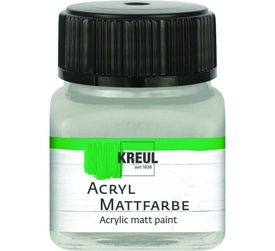 Künstlerstift Kreul Acryl Mattfarbe silber 20 ml