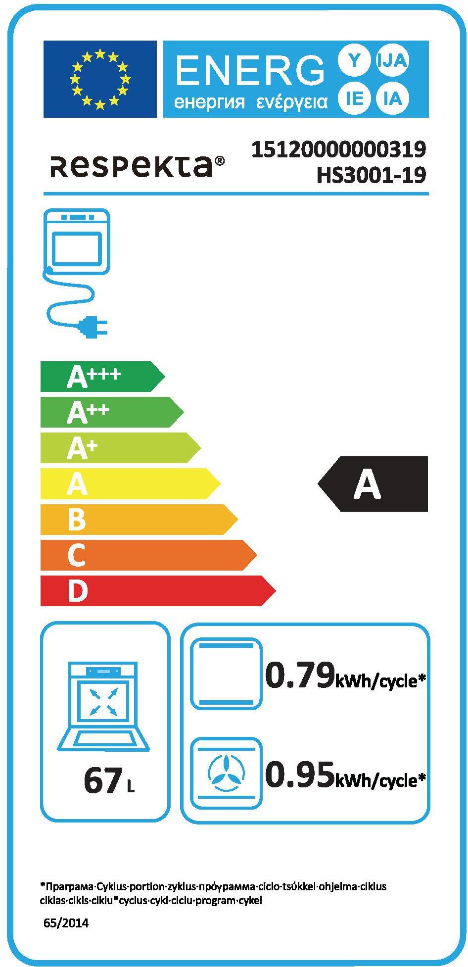 Energieeffizienzklasse: 