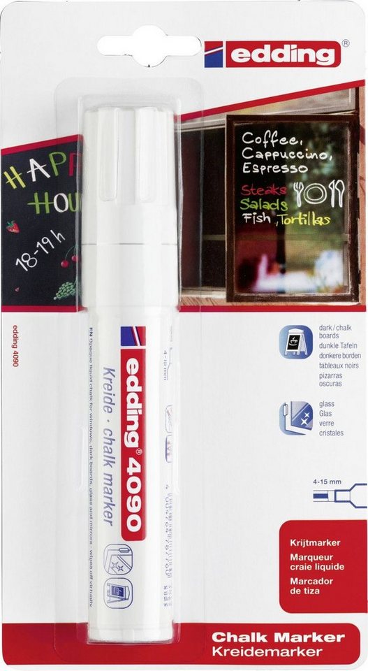 Thumbnail - edding Kreidemarker Edding 4090 Kreidemarker weiß