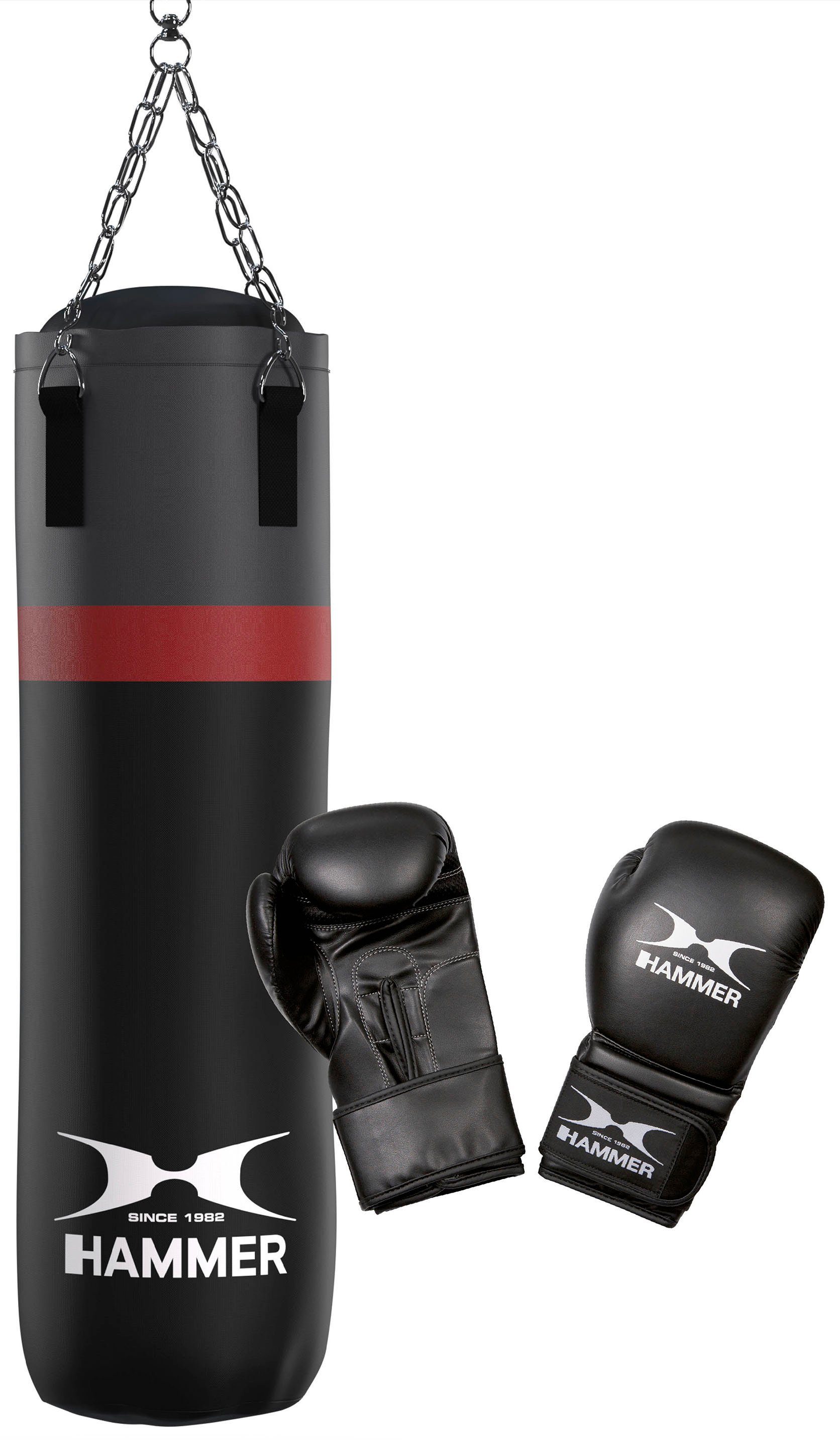 Hammer Boxsack Cobra (Set, Boxhandschuhen) mit