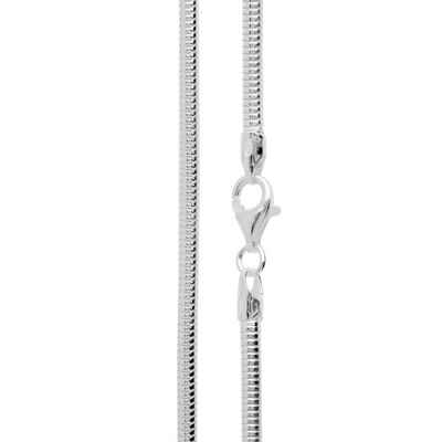 OSTSEE-SCHMUCK Silberkette - Schlange 3,0 mm - Silber 925/000 -, (1-tlg)