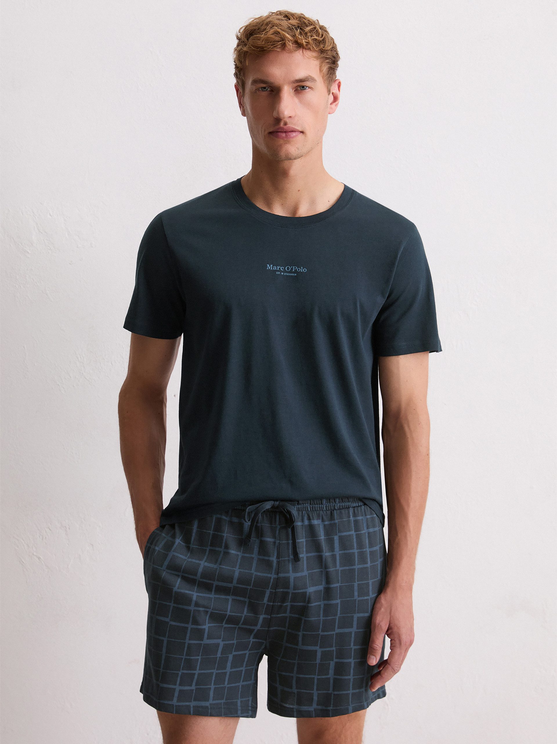 Marc O'Polo Shorty Mix N Match Cotton (2 tlg) leichter Schlafanzug Kurz günstig online kaufen