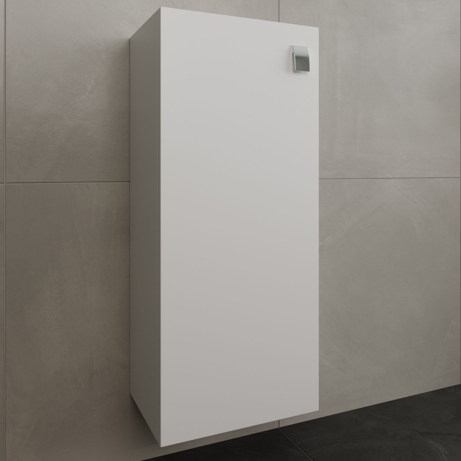 Planetmöbel Midischrank Midischrank 32cm Weiß (Kleiner Badschrank für extra günstig online kaufen