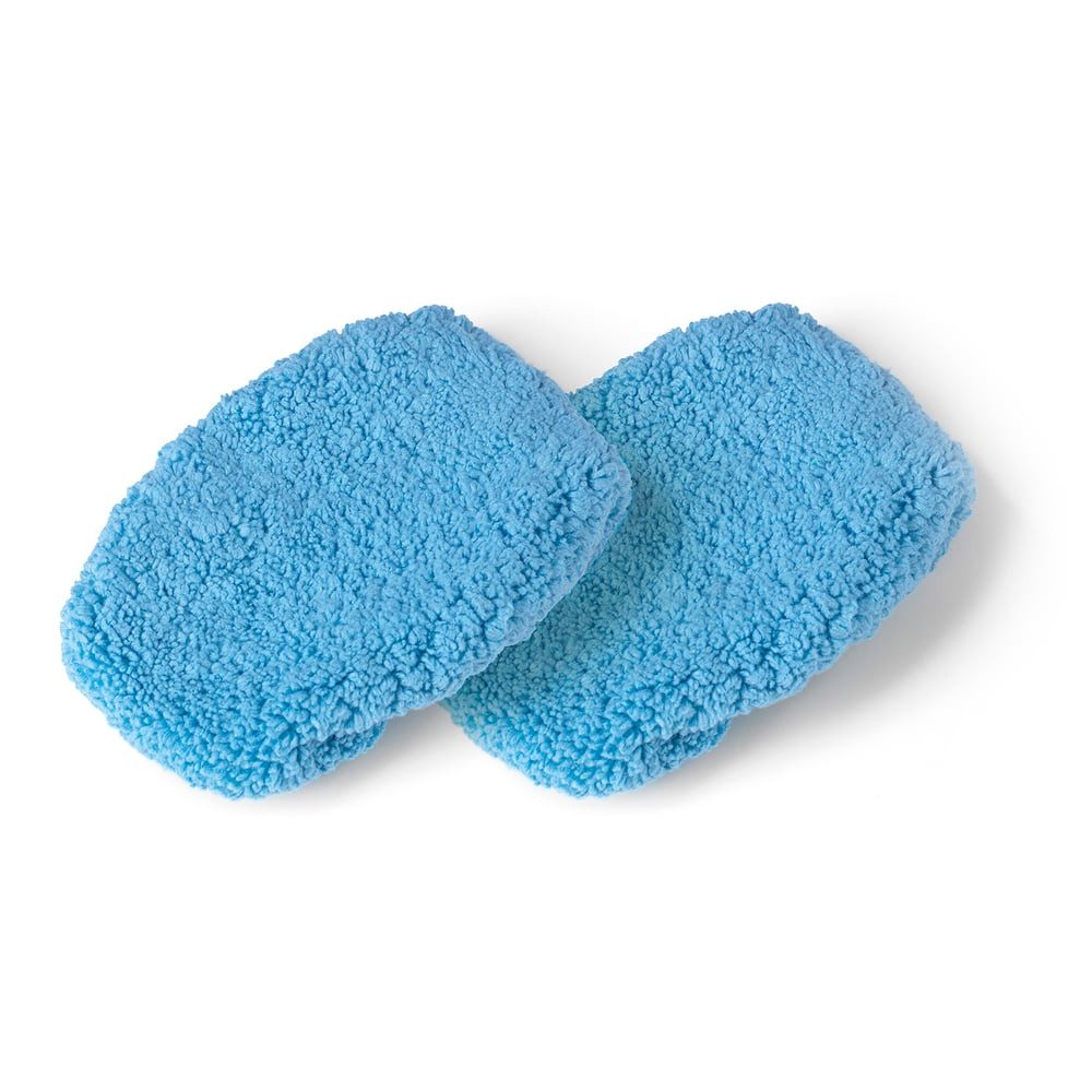 MAXXMEE Ersatz-Tuch für Scheiben- und Flächenreiniger - 2er-Set - blau Reinigungstücher