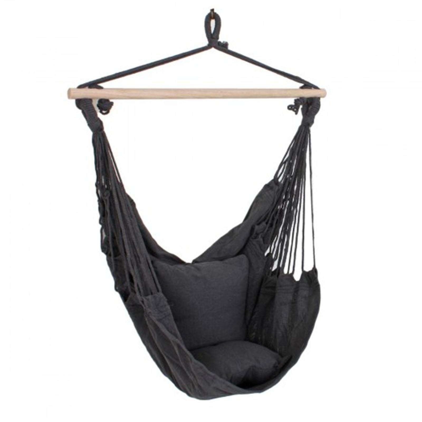 Garden Pleasure Подвесноые стулья Подвесноые стулья TOBAGO anthrazit Hängesitz, Maße: Breite 90 cm Höhe 120 cm Tiefe 60 cm