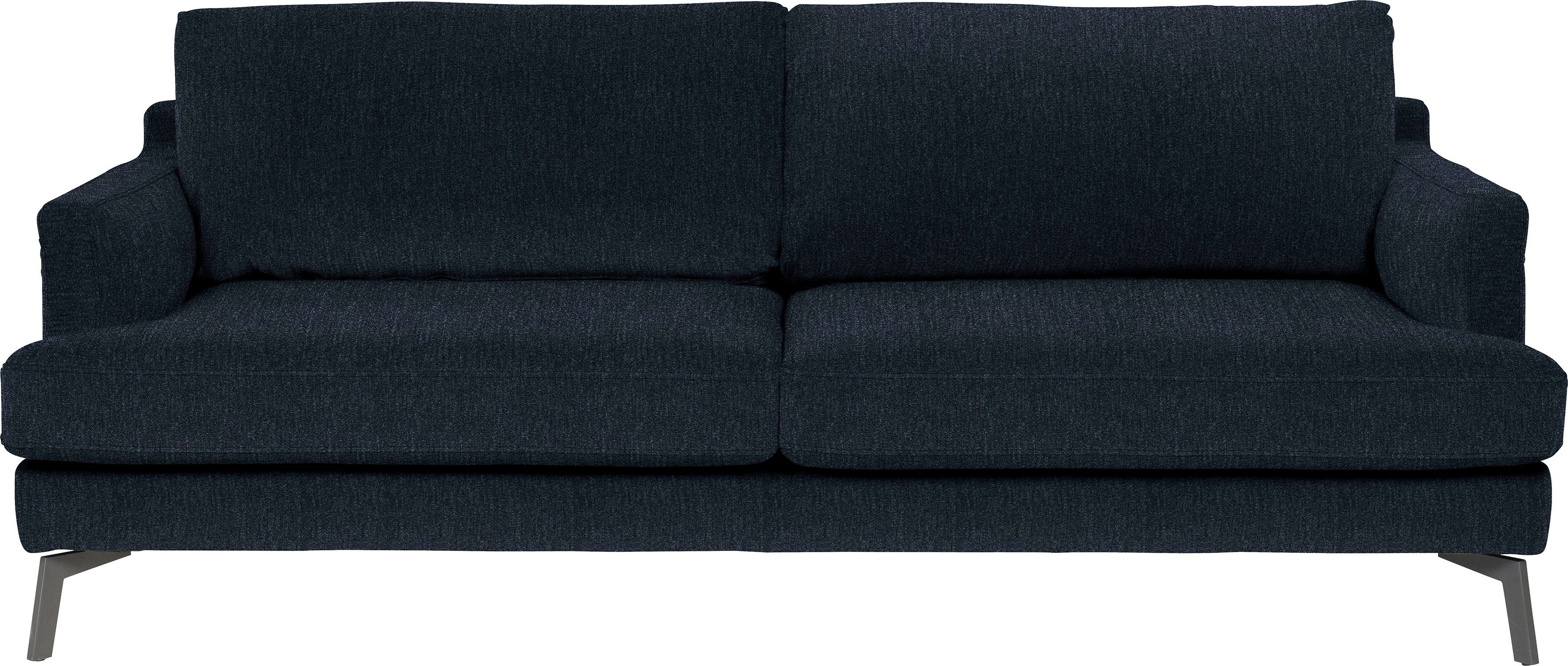 furninova 3-Sitzer Saga, ein skandinavischen blu Design im Klassiker midnight