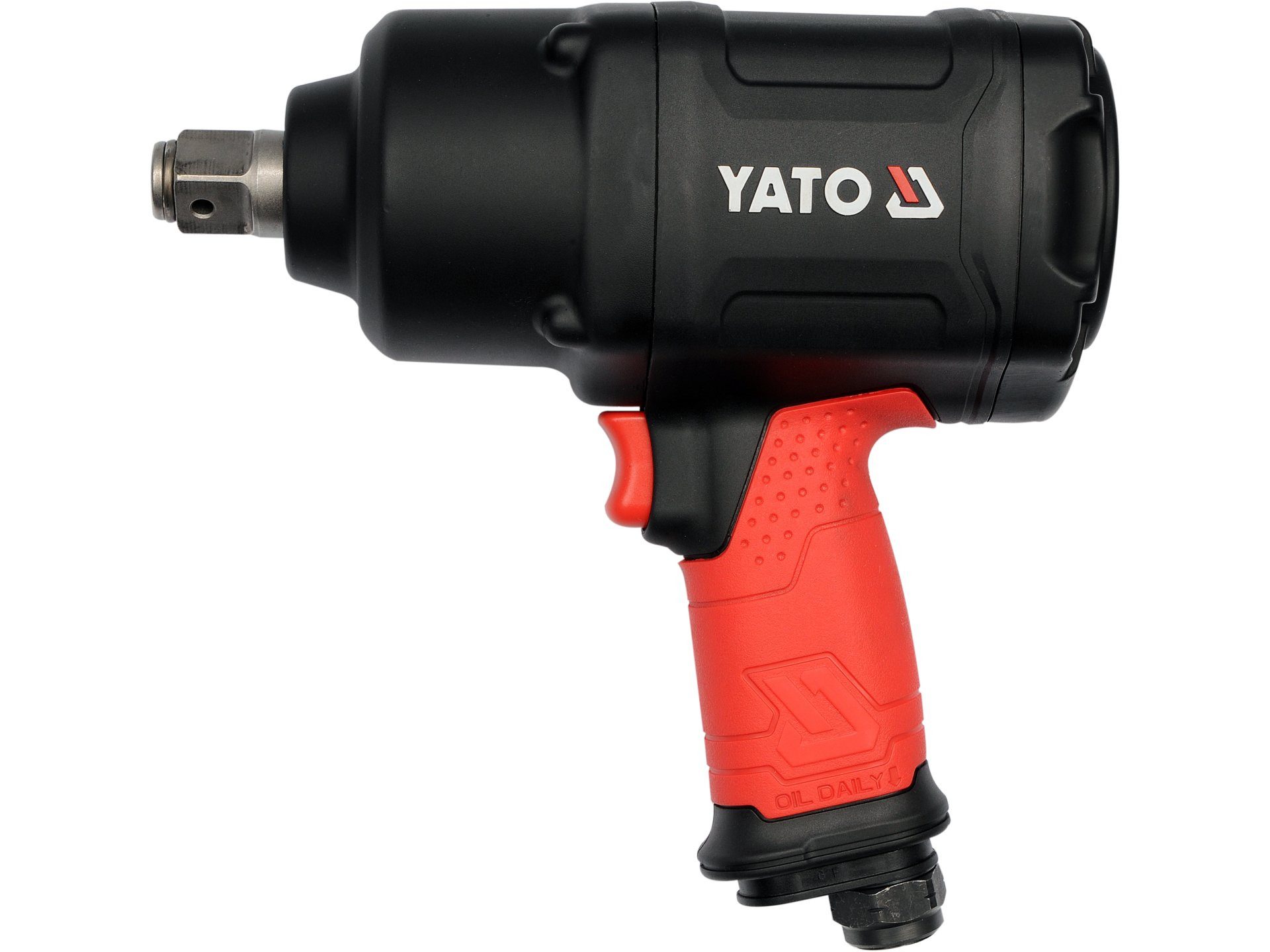 Yato Druckluft-Schlagschrauber Pneumatischer Schlagschrauber 3/4" 1630 Nm, Twin Hammer, (komplett)