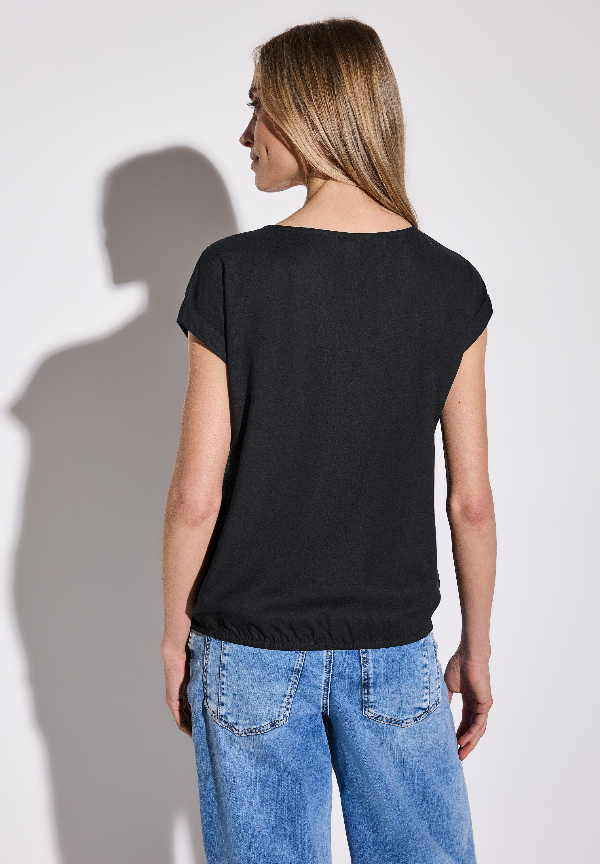 STREET ONE Hemdbluse aus softer Viskose