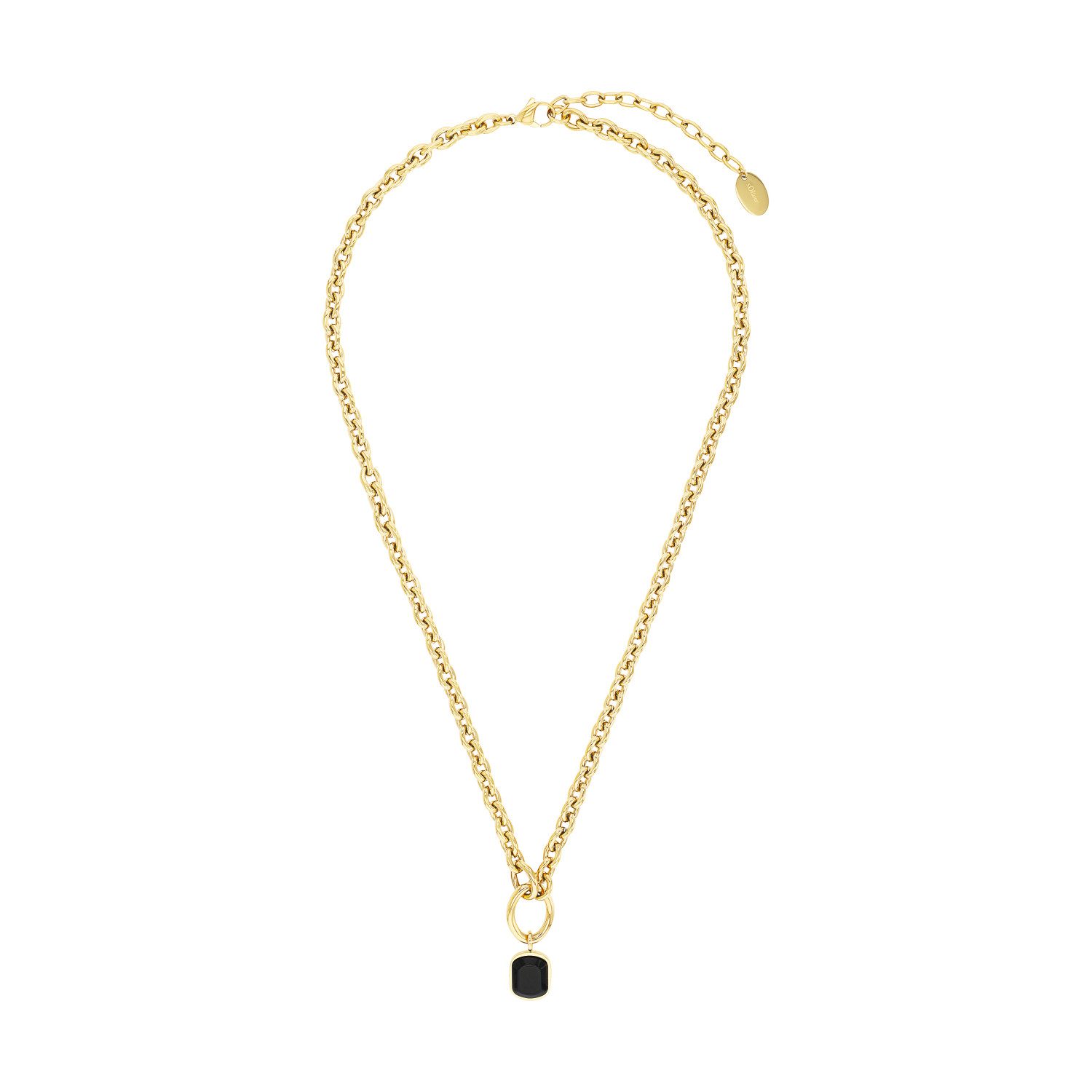 s.Oliver Edelstahlkette für Damen, Edel... s.Oliver Edelstahlkette für Damen, Edel...