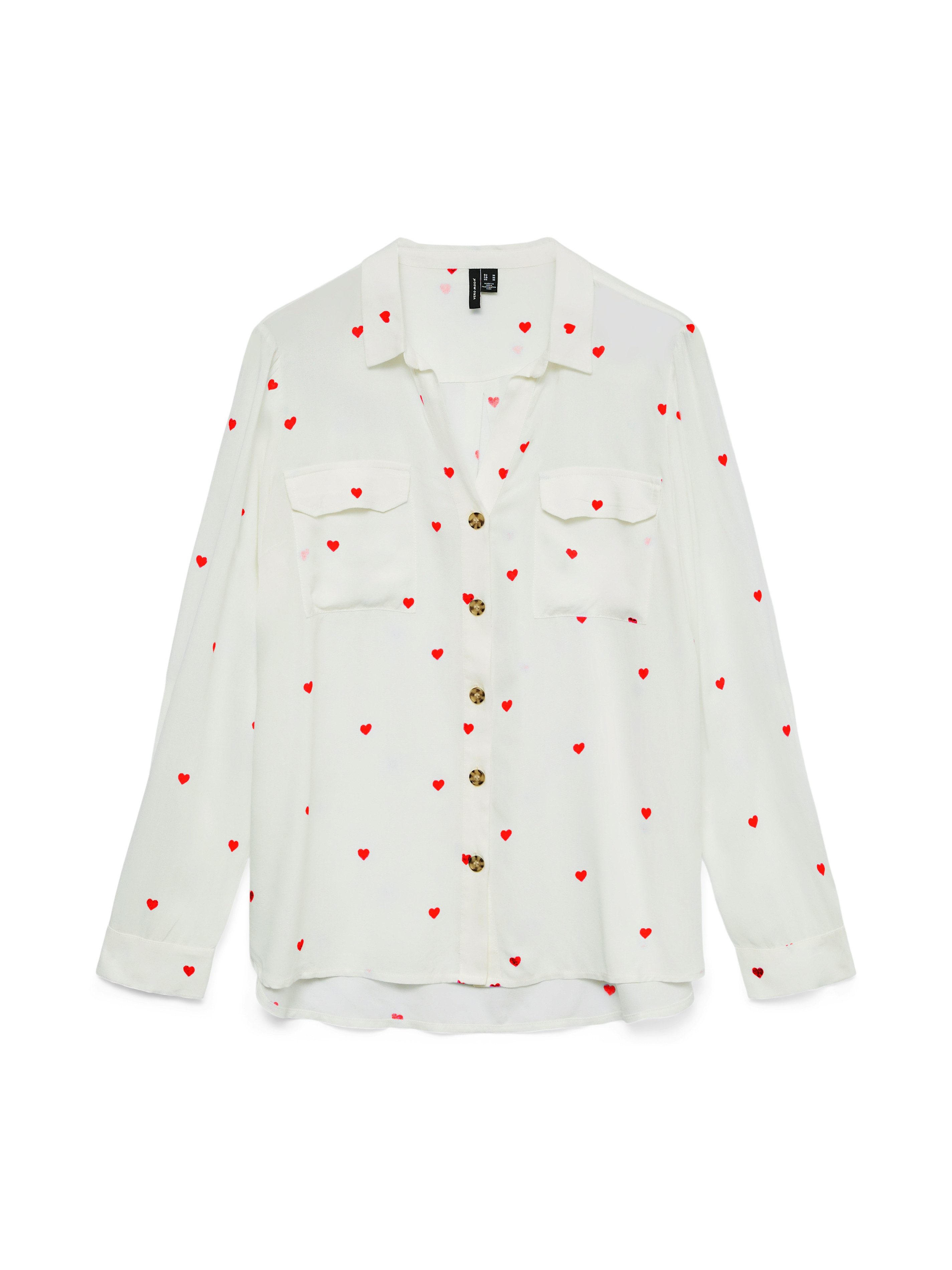 Vero Moda Hemdbluse VMBUMPY L/S SHIRT NEW WVN GA NOOS Viskose, regular fit günstig online kaufen