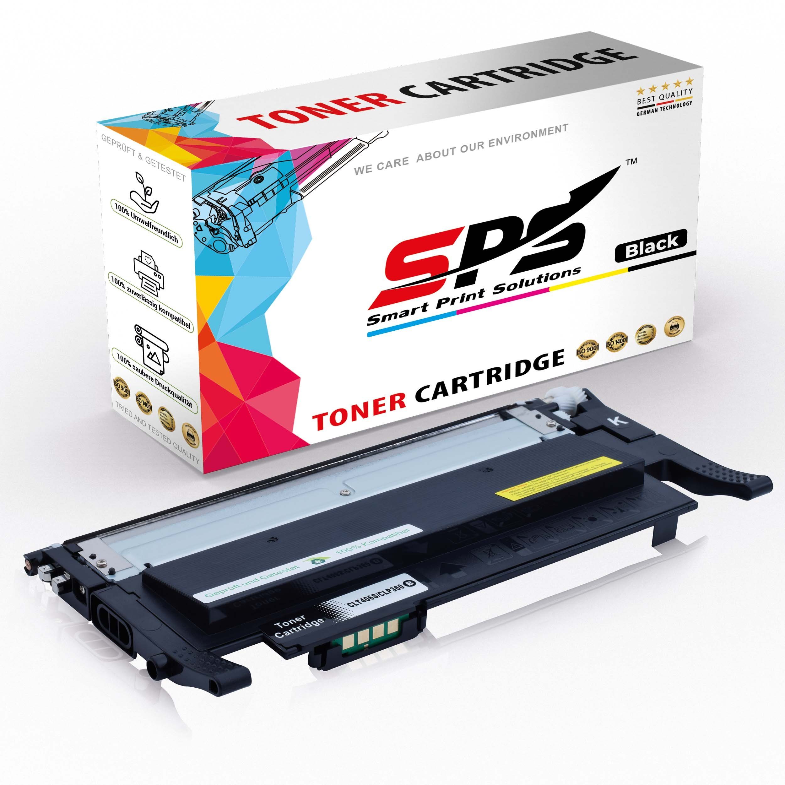 SPS Tonerkartusche Kompatibel für Samsung Xpress C410 / CLT-K406S/ELS/ K406 Toner Schwarz, (1er Pack, 1-St., 1 x Toner (Für Samsung CLT-K406S Schwarz)