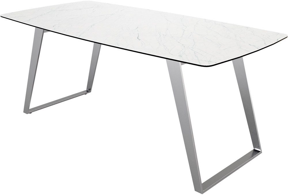 DELIFE Esstisch Edge, Bootsform Keramik Laminam® günstig online kaufen