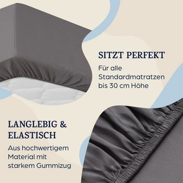 Bettlaken Soft Wonder-Edition, sleepwise, Mikrofaser, Gummizug: rundum, (1 Stück), Bettlaken mit Gummizug