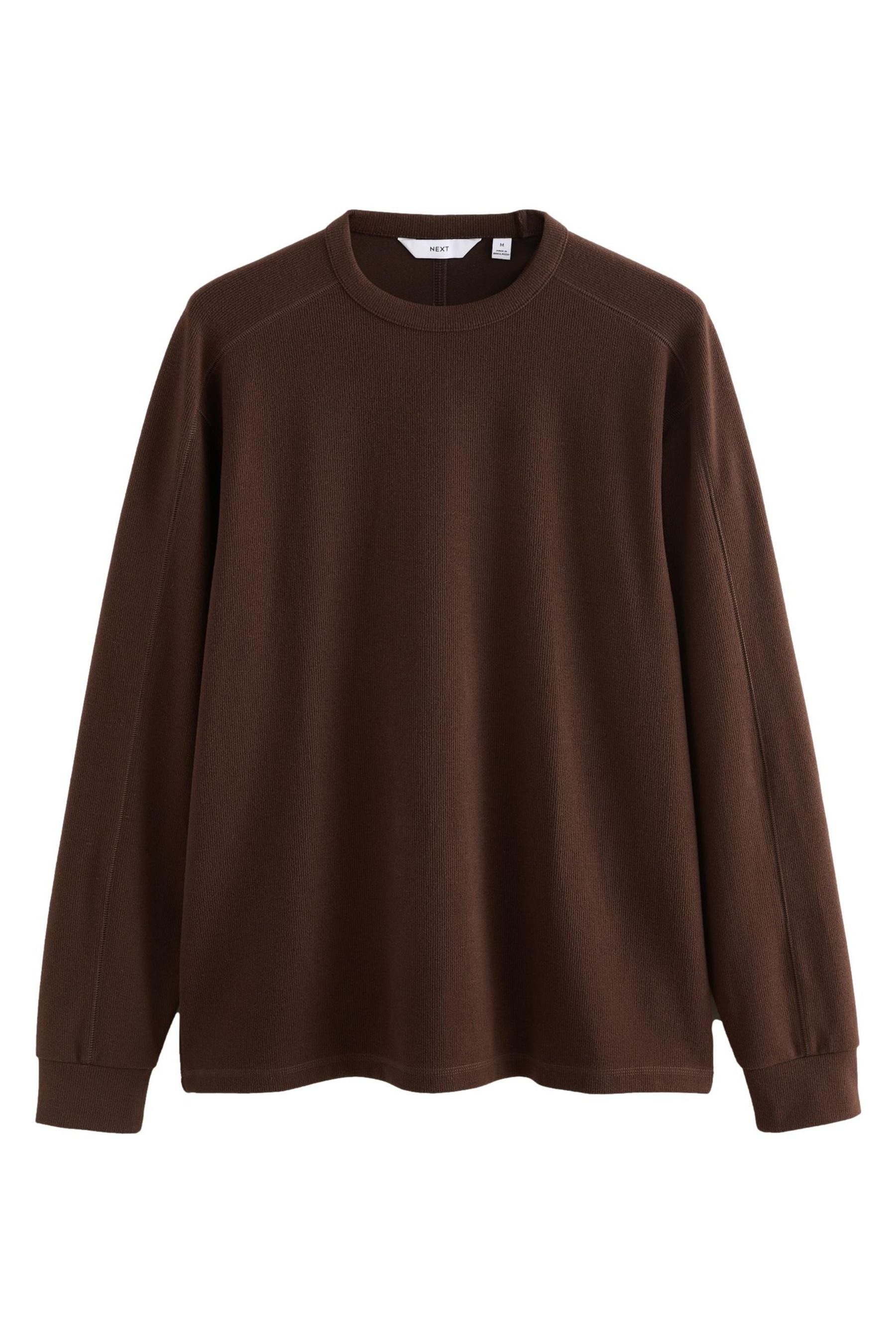 Langarmshirt Geripptes, gemütliches Langarmshirt