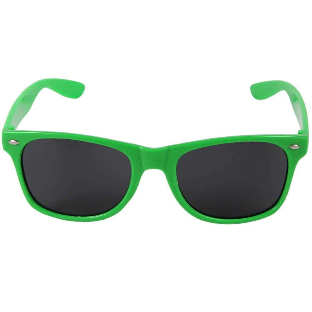Goodman Design Sonnenbrille Damen und Herren Retro Sonnenbrille Vintage Nerd mit UV-Schutz: UV 400 Grün