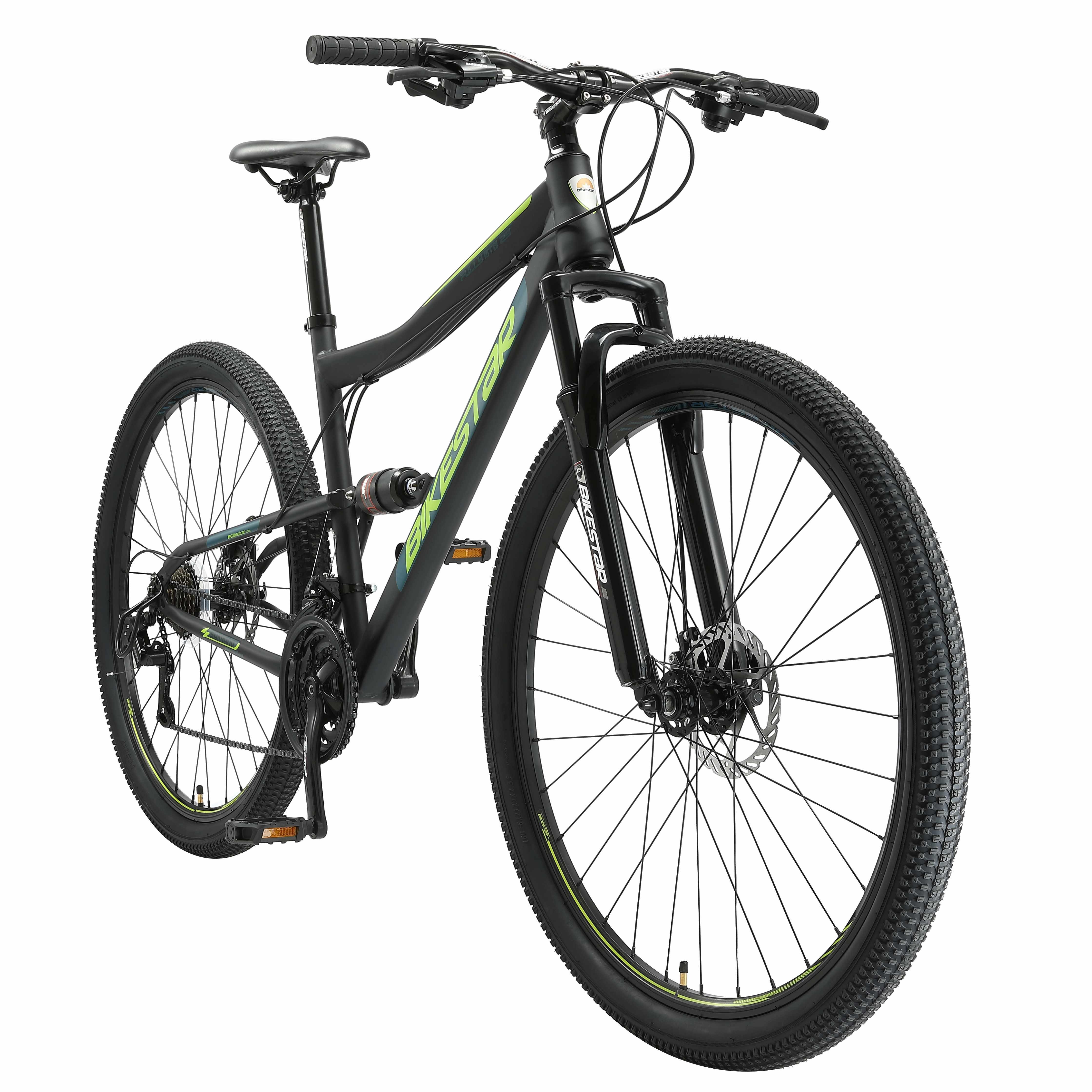 Bikestar 29 Rahmen, Gang Mountainbike RD-TY300 Kettenschaltung, Zoll 19 Zoll Reifen 21 Shimano Zoll 29 Tourney Schaltwerk,