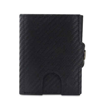 Frentree Mini Geldbörse Slim Wallet mit RFID-Schutz - Geldbörse aus echtem Leder - Mini, Geldbeutel mit Münzfach - Echtleder Portemonnaie Kartenetui Klein