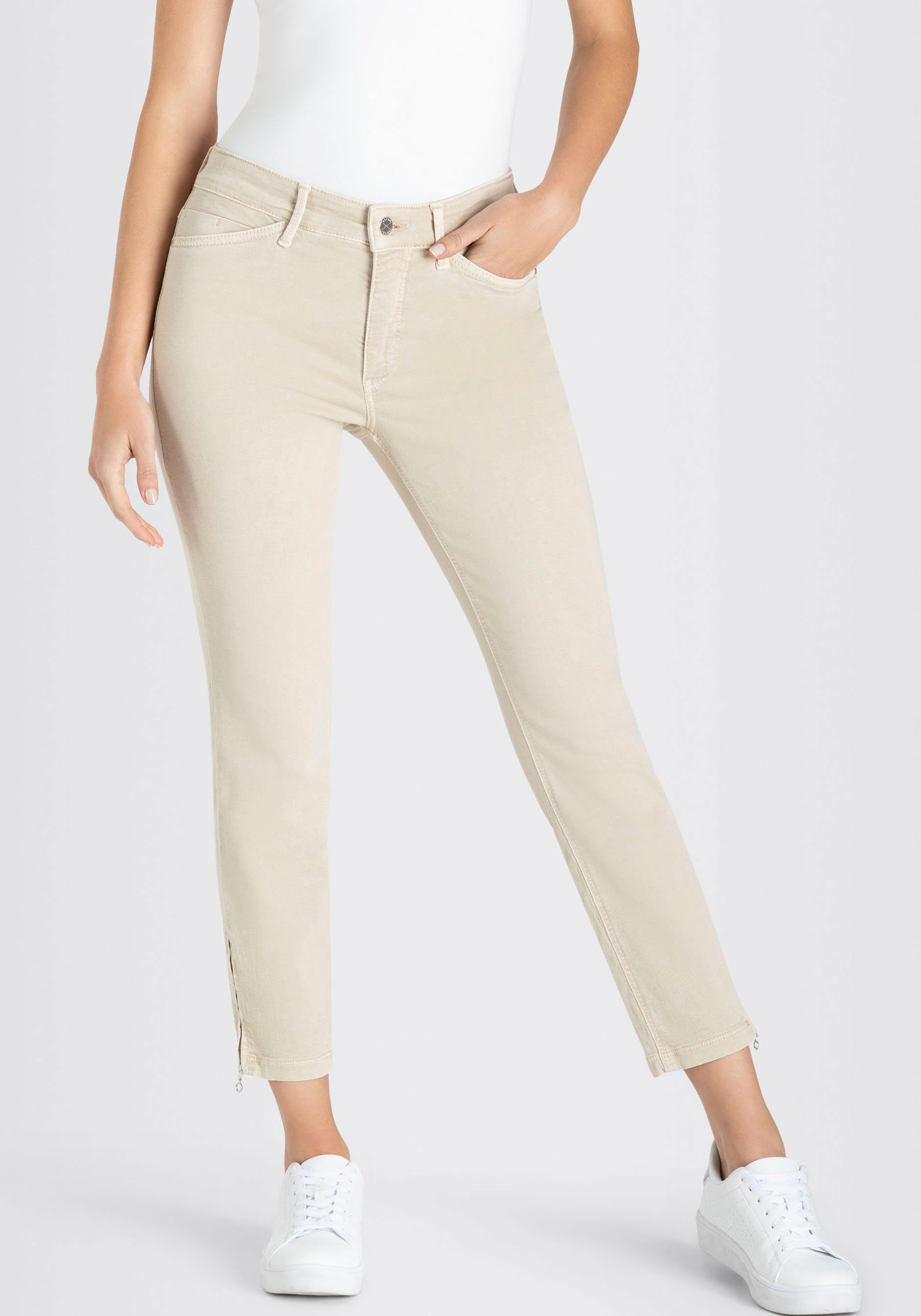 MAC 7/8-Jeans Dream Chic verkürzte Form mit Reißverschluss günstig online kaufen