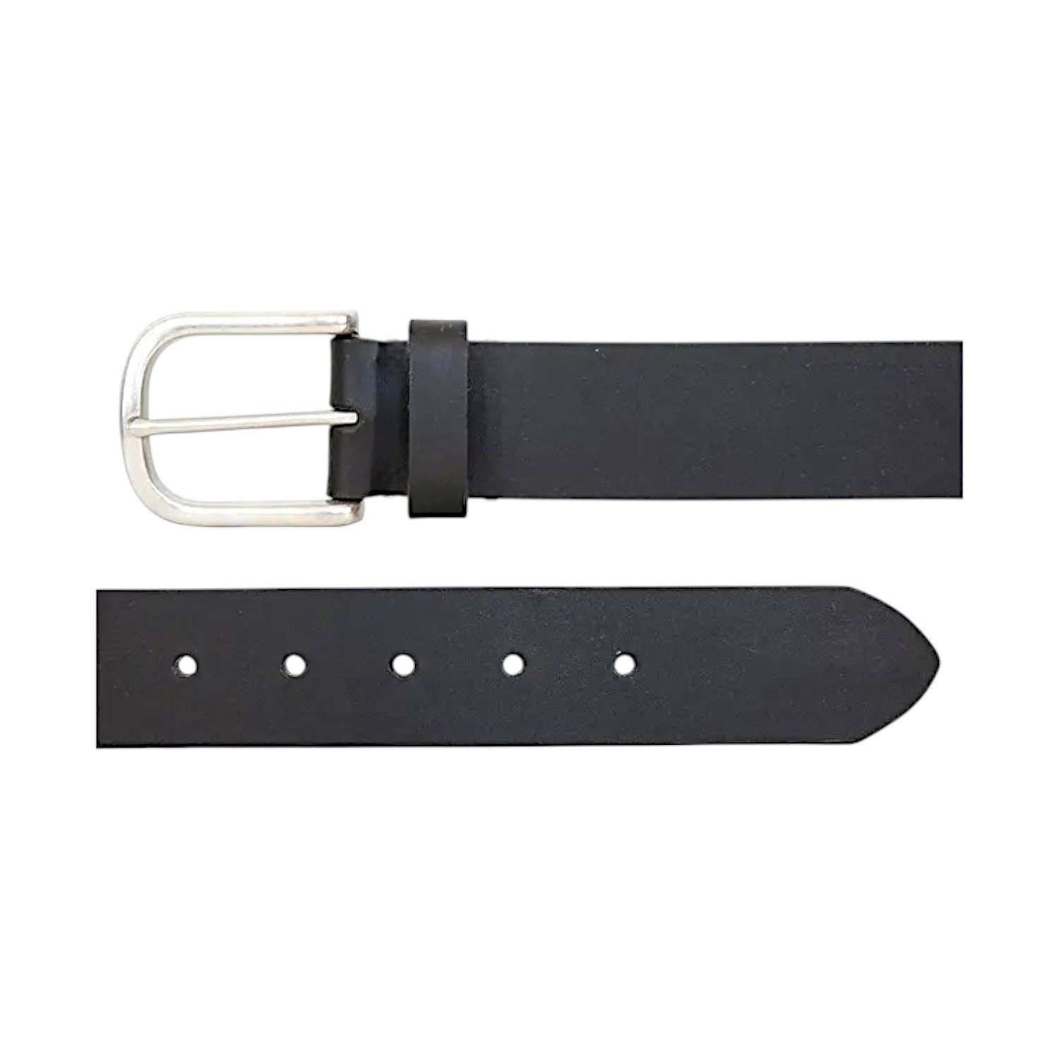 VewoTex Ledergürtel Damen Gürtel Schwarz 3,5cm günstig online kaufen