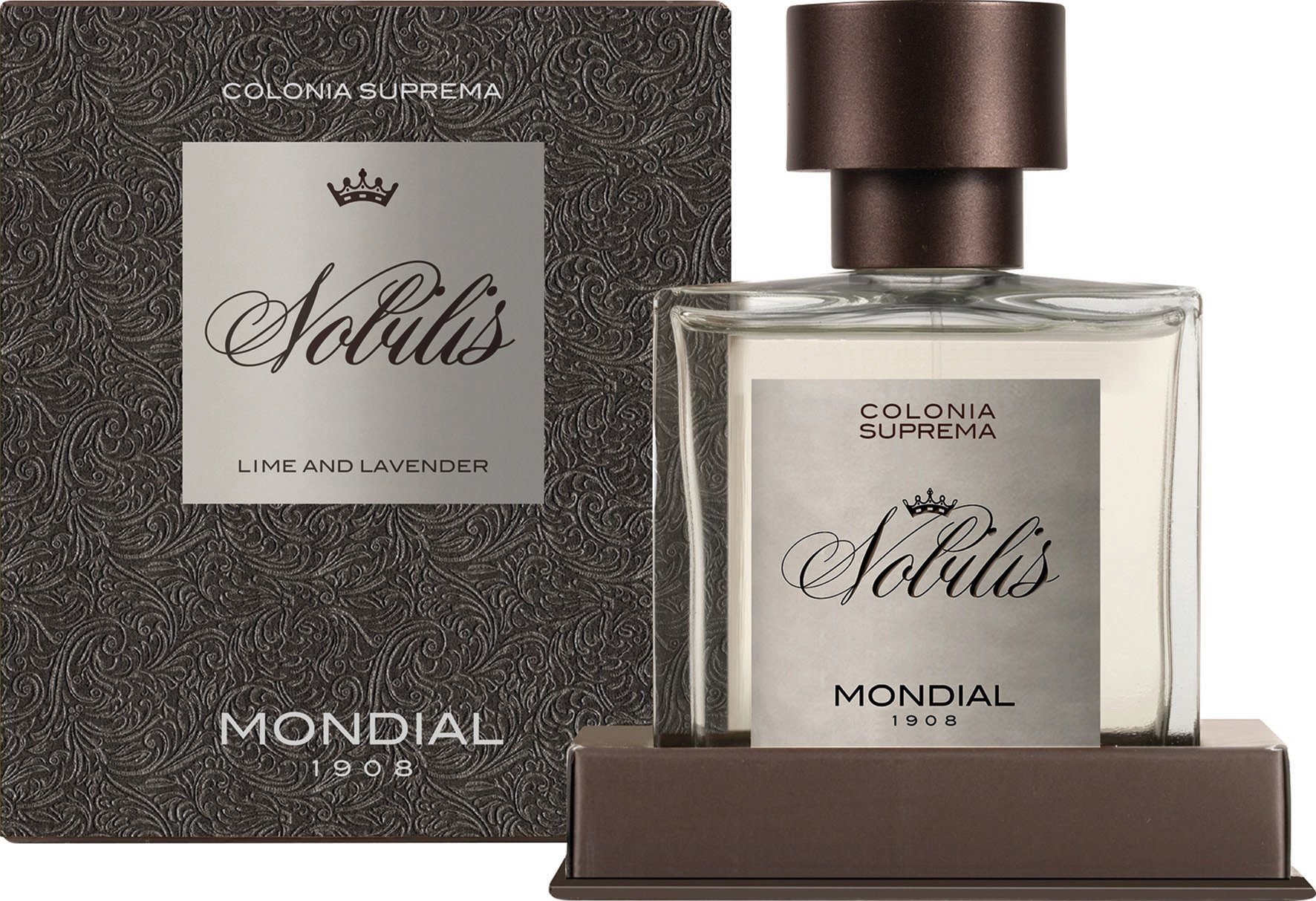 Mondial Antica Barberia Eau de Cologne Nobilis, Eleganter Duft mit frischen Zitrusnoten und würzigem Charakter.