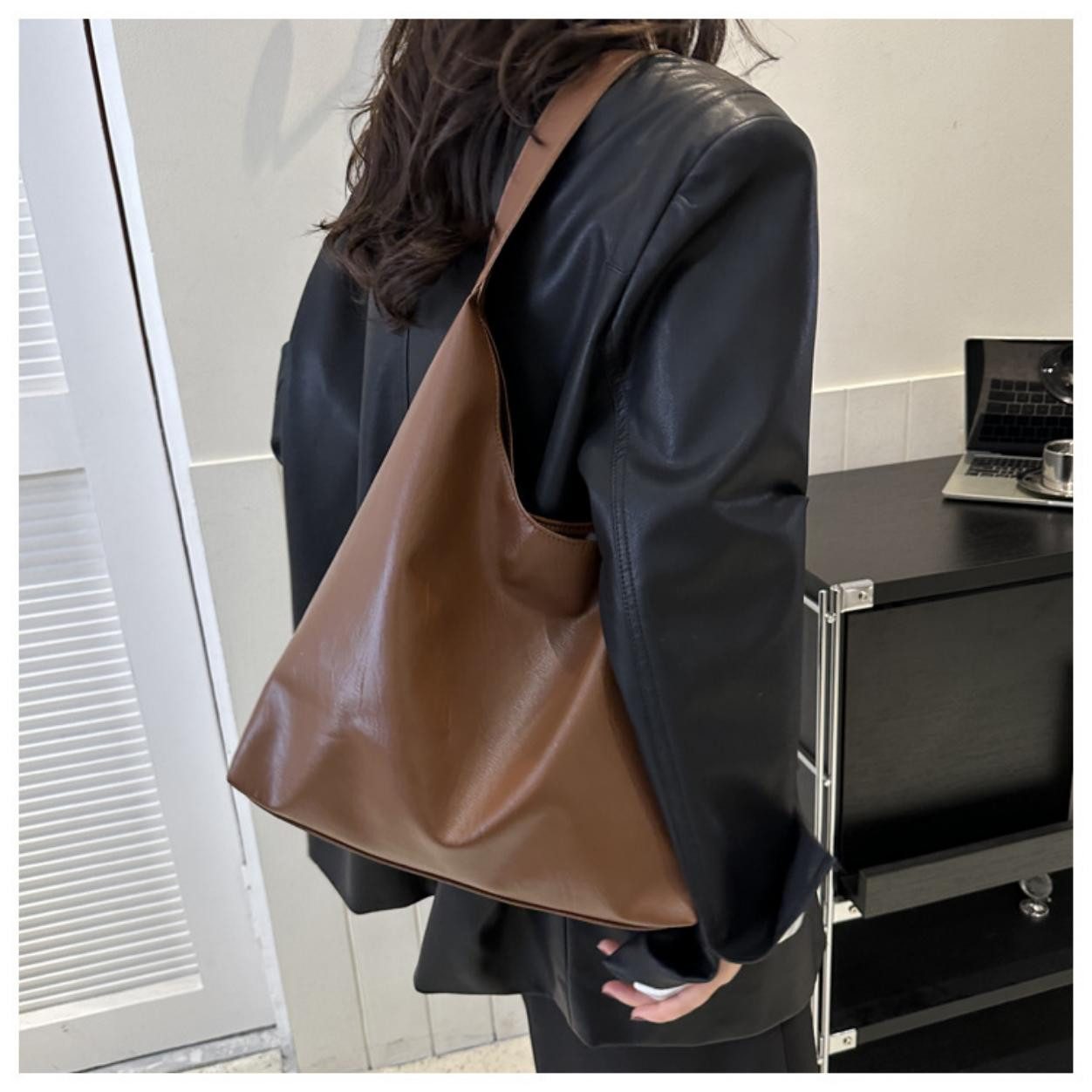 Coonoor Henkeltasche Weiche Kunstleder für Frauen Hobo-Taschen Tote Umhänge günstig online kaufen