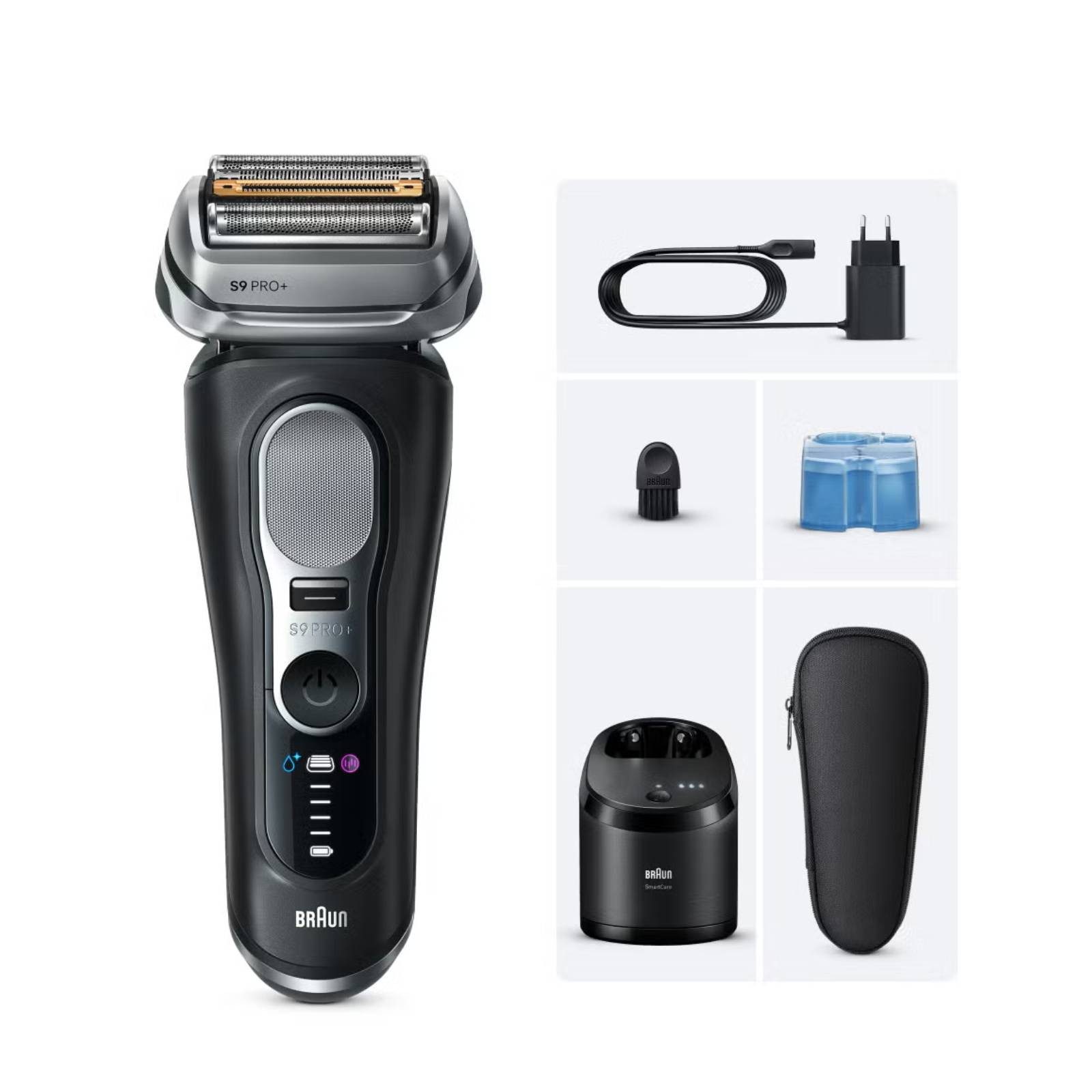 Braun Elektrorasierer Series 9 9660ccps, Herrenrasierer mit Premium Schneidesystem