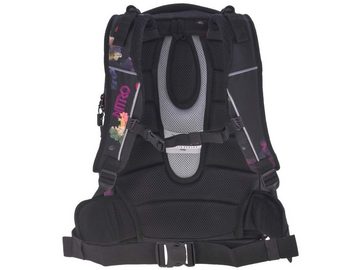 NITRO Schulrucksack SUPERHERO Rucksack-Set 3teilig, Set mit Schlamper und Regenhaube, Schultasche, weiterführende Schule