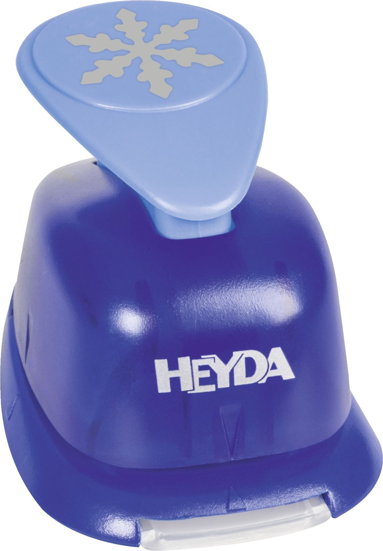 Heyda Motivstanzer Motivstanzer für Karton bis 220g/qm große Schneeflocke ca. 25x25mm