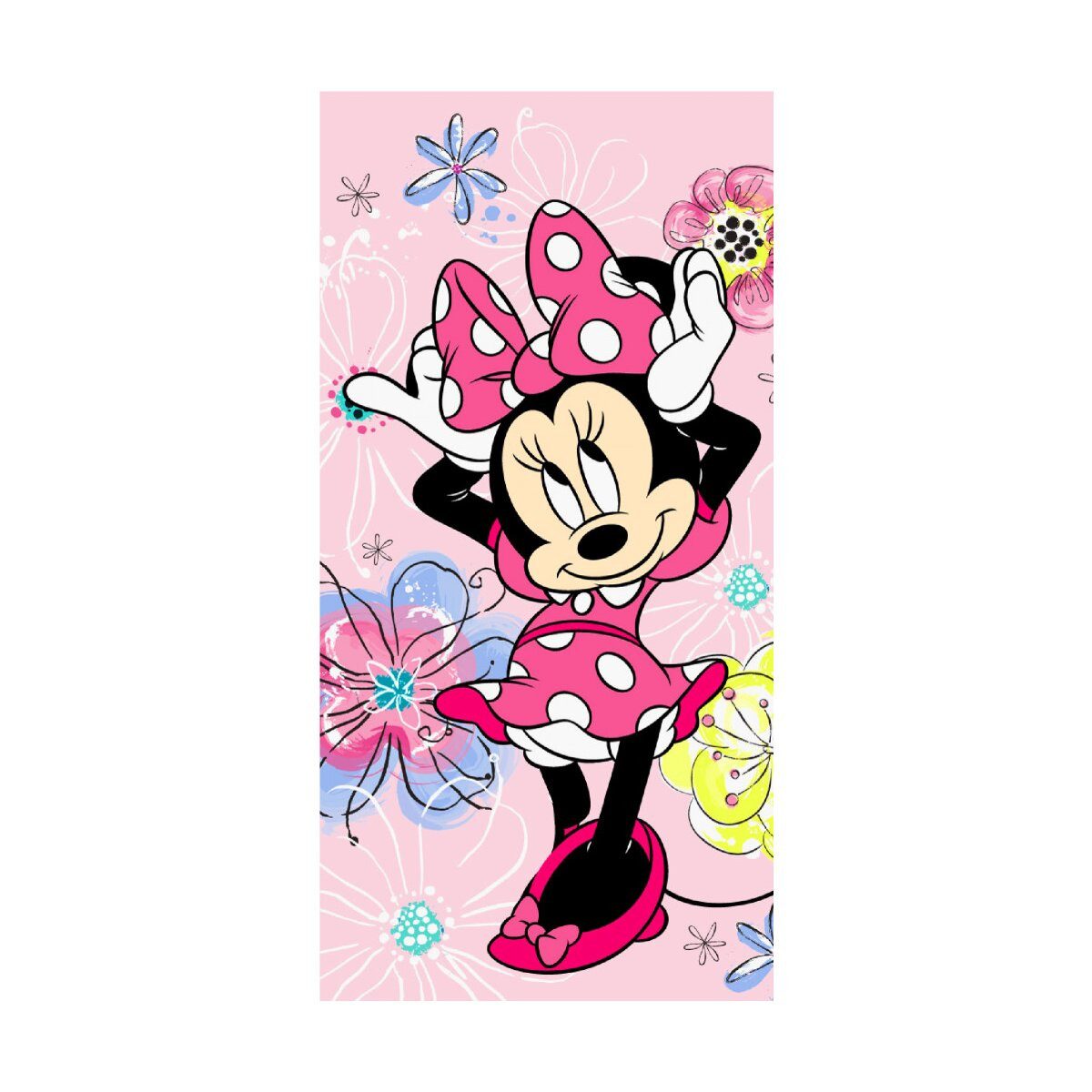 Disney Badetücher Minnie Mouse Badetuch 70x140cm günstig online kaufen