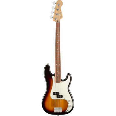 Fender E-Bass, Player Precision Bass PF 3-Color Sunburst - E-Bass
