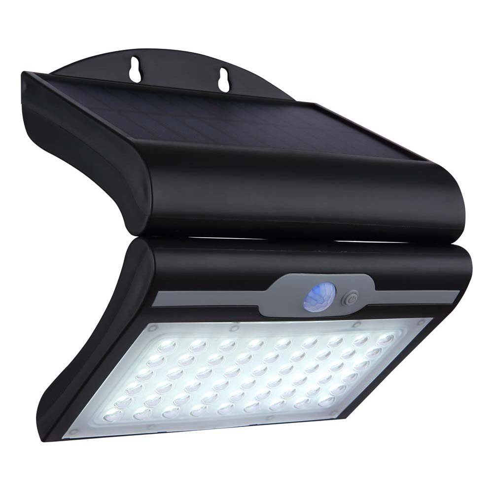 IP44 Gartenlampe Sensor Außenleuchte Wandleuchte Globo Außen-Wandleuchte, Solarleuchte LED