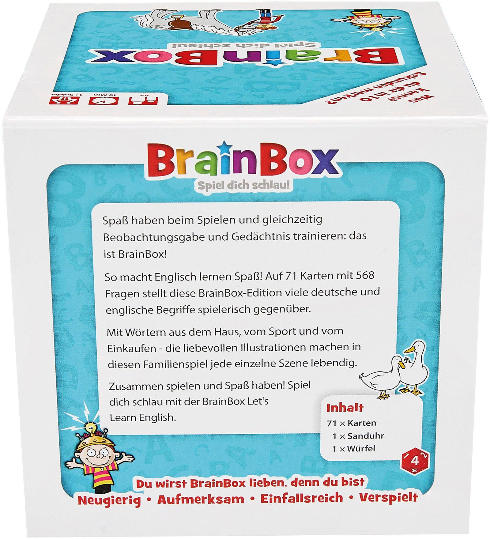 Learn Spiel, BrainBox Lernspiel Let's English