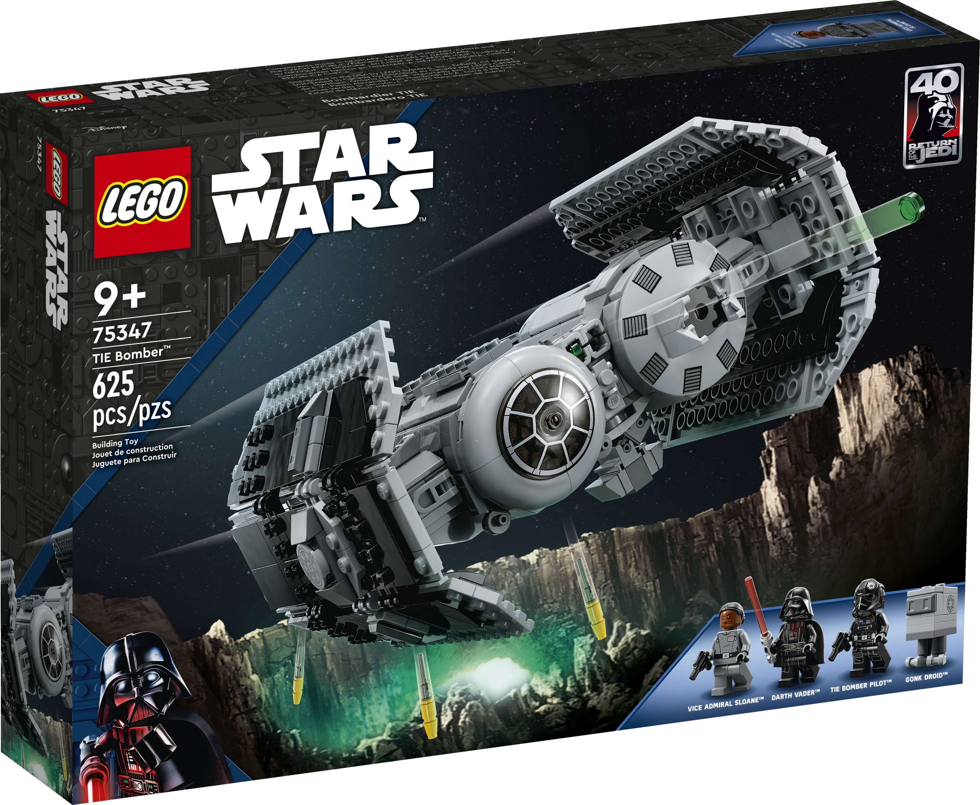 LEGO® LEGO® Star Wars™ 75347 TIE Bomber™ Konstruktionsspielsteine, (625 St)