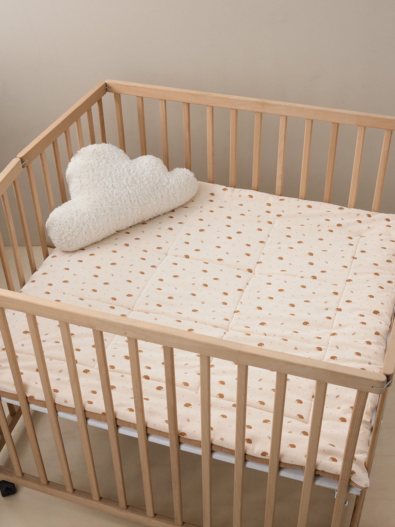 Babydecke Baby Spieldecke/Laufstalleinlage IGEL, vertbaudet