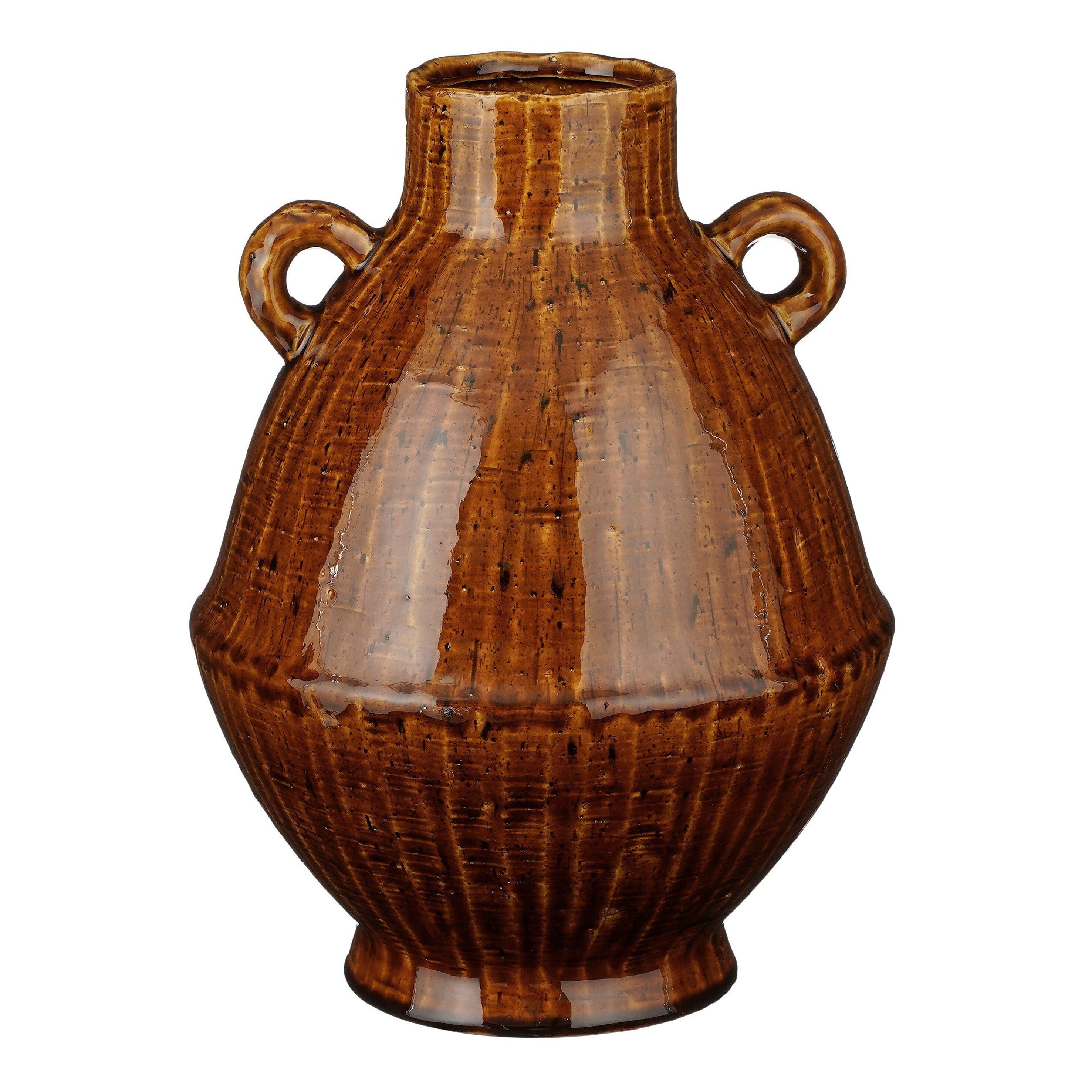 Mica Decorations Dekovase Mica Decorations Elena Vase braun - h34xd26cm