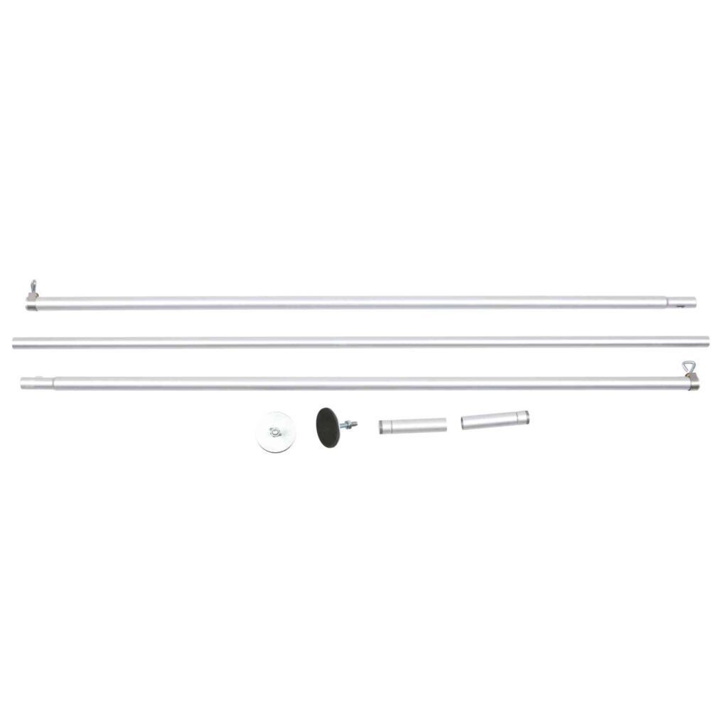 TRIXIE Tiersicherheitsnetz Spannstange - diverse - 1,28–3,20 m